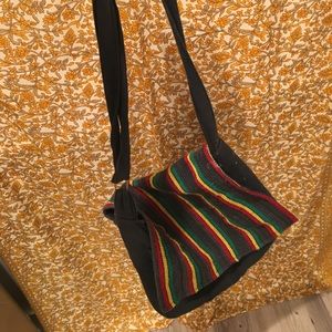 Used Rasta crossbody bag